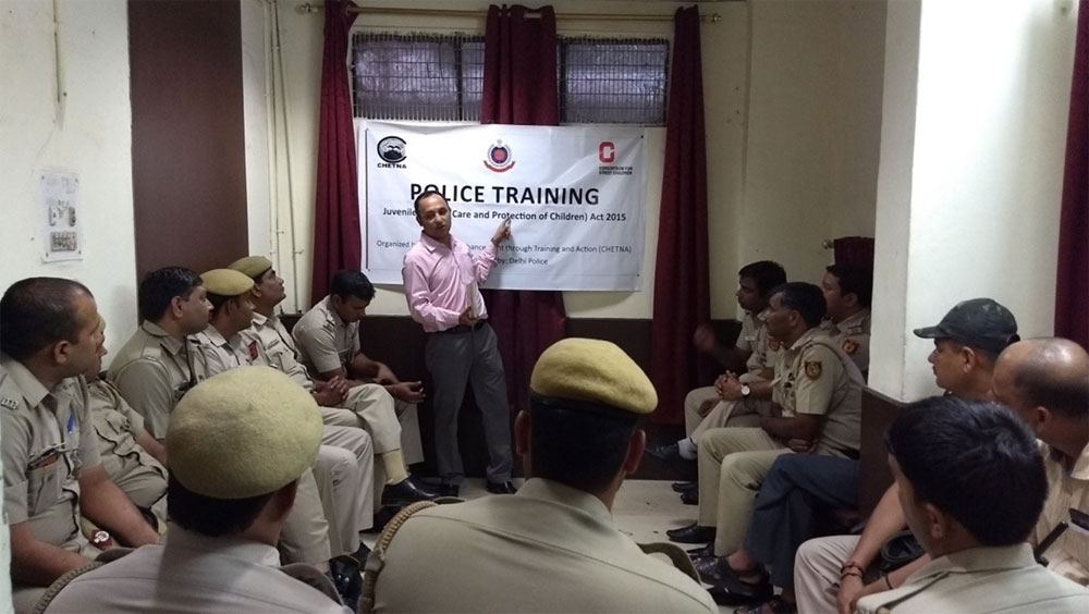 Training of police officials